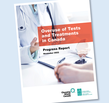 CIHI, Choosing Wisely